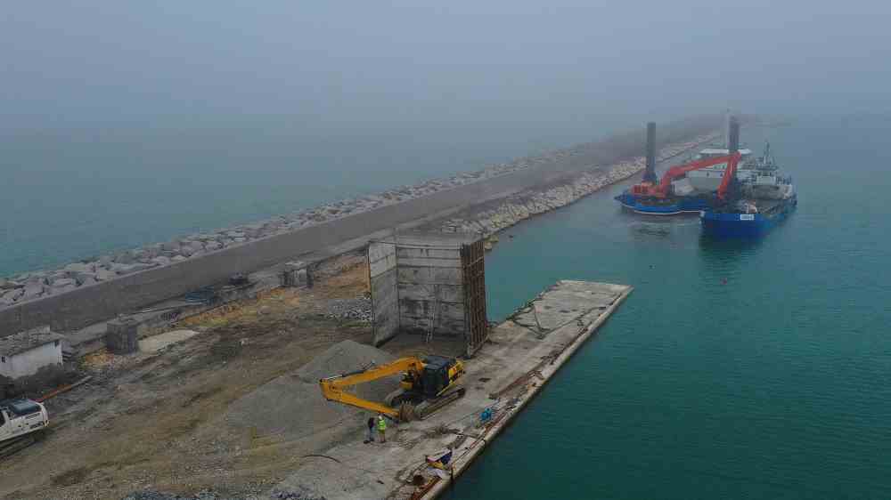 “ÜNYE PORT” İLERLİYOR